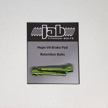Load image into Gallery viewer, Titanium Hope V4 Brake Pad Retention Bolt