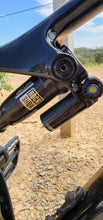 Load image into Gallery viewer, Titanium RockShox Charger 3 Damper and Super Deluxe Ultimate Bolt