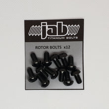Load image into Gallery viewer, Titanium Rotor Bolt Kit and Single Bolts