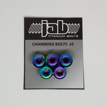 Load image into Gallery viewer, Titanium Chainring Bolt Kit