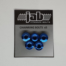 Load image into Gallery viewer, Titanium Chainring Bolt Kit