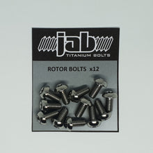 Load image into Gallery viewer, Titanium Rotor Bolt Kit and Single Bolts