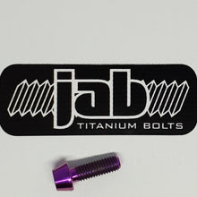 Load image into Gallery viewer, Titanium M5x16mm Tapered Head Bolt