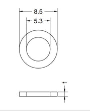 Load image into Gallery viewer, Titanium M5 Small Washer