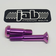 Load image into Gallery viewer, Titanium Specialized Stumpjumper and Turbo Levo Shock Bolt Kit