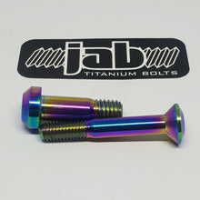 Load image into Gallery viewer, Titanium Specialized Stumpjumper and Turbo Levo Shock Bolt Kit