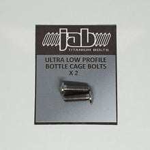 Load image into Gallery viewer, Titanium Ultra Low Profile Bottle Cage Bolts
