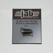 Load image into Gallery viewer, Titanium Ultra Low Profile Bottle Cage Bolts