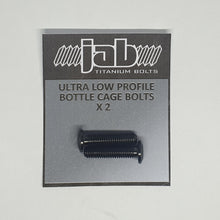 Load image into Gallery viewer, Titanium Ultra Low Profile Bottle Cage Bolts