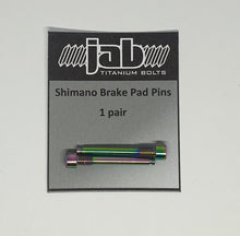 Load image into Gallery viewer, Shimano Titanium Brake Pad Pin Kit
