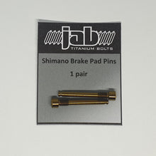 Load image into Gallery viewer, Shimano Titanium Brake Pad Pin Kit