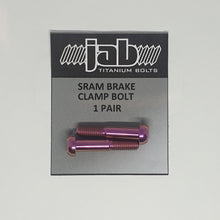 Load image into Gallery viewer, SRAM Titanium Brake Clamp Bolts