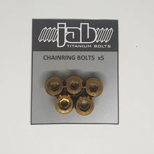 Load image into Gallery viewer, Titanium Chainring Bolt Kit