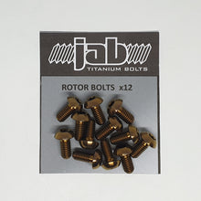 Load image into Gallery viewer, Titanium Rotor Bolt Kit and Single Bolts