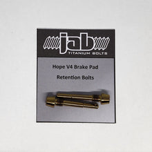 Load image into Gallery viewer, Titanium Hope V4 Brake Pad Retention Bolt
