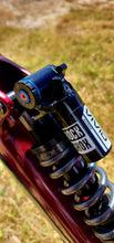 Load image into Gallery viewer, Titanium RockShox Charger 3 Damper and Super Deluxe Ultimate Bolt
