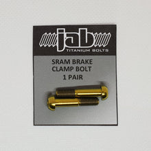 Load image into Gallery viewer, SRAM Titanium Brake Clamp Bolts
