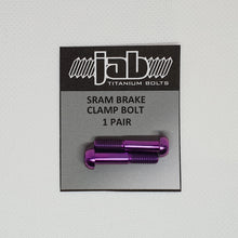 Load image into Gallery viewer, SRAM Titanium Brake Clamp Bolts
