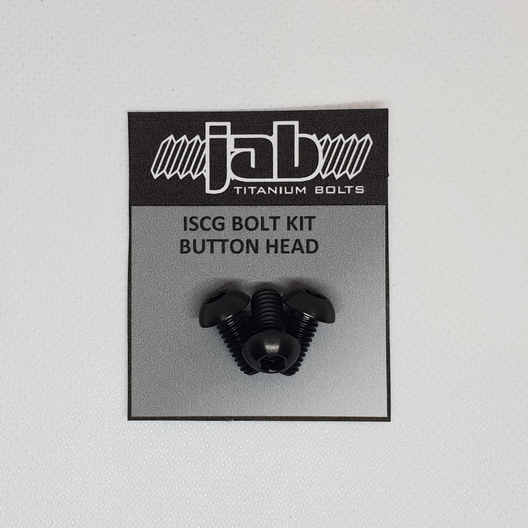 ISCG Button Head Titanium Bolt Kit