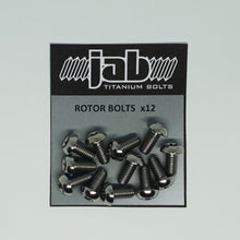 Load image into Gallery viewer, Titanium Rotor Bolt Kit and Single Bolts
