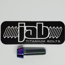 Load image into Gallery viewer, Titanium M6x18mm Tapered Head Bolt
