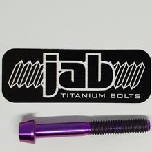 Load image into Gallery viewer, Titanium M6x45mm Tapered Head Bolt
