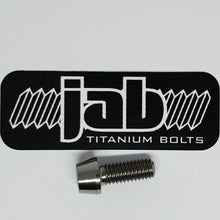 Load image into Gallery viewer, Titanium M6x15mm Tapered Head Bolt
