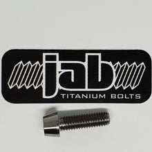 Load image into Gallery viewer, Titanium M6x20mm Tapered Head Bolt
