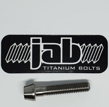 Load image into Gallery viewer, Titanium M6x30mm Tapered Head Bolt
