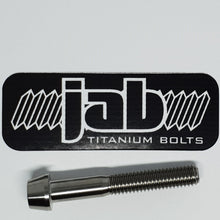 Load image into Gallery viewer, Titanium M6x40mm Tapered Head Bolt
