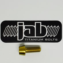 Load image into Gallery viewer, Titanium M6x16mm Tapered Head Bolt
