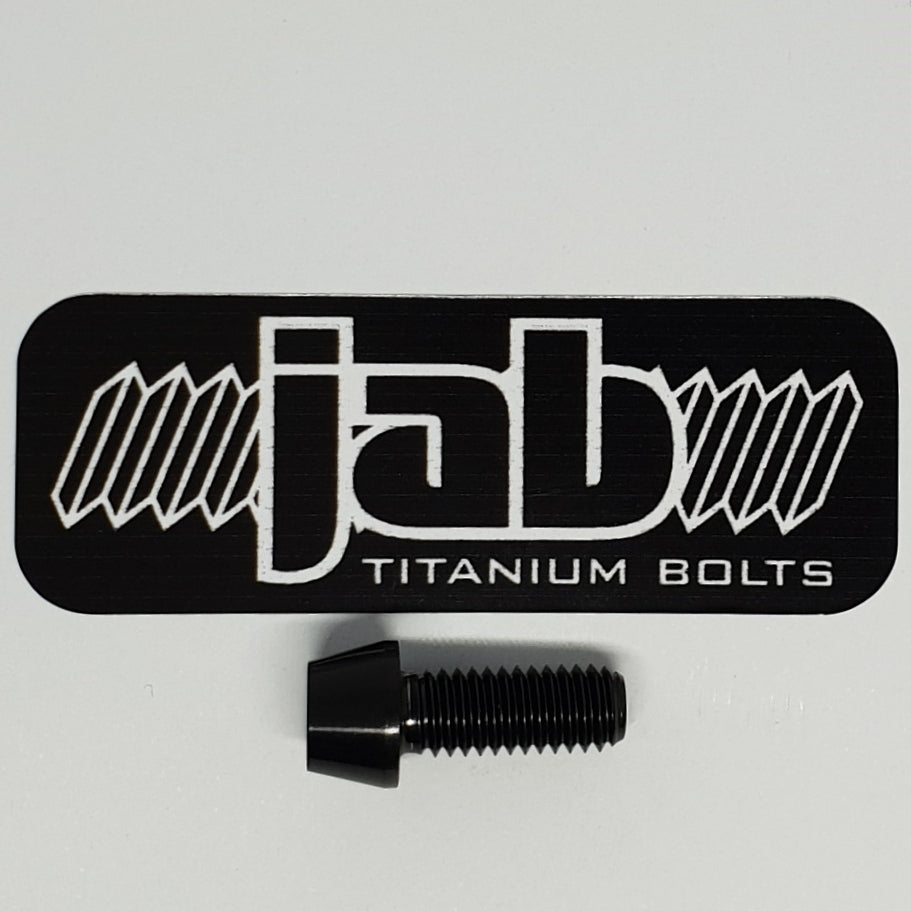 Titanium M6x15mm Tapered Head Bolt