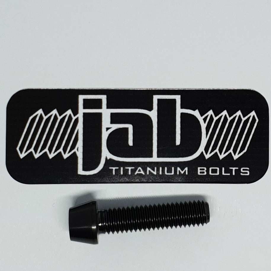 Titanium M6x25mm Tapered Head Bolt