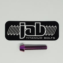 Load image into Gallery viewer, Titanium M5x25mm Tapered Head Bolt
