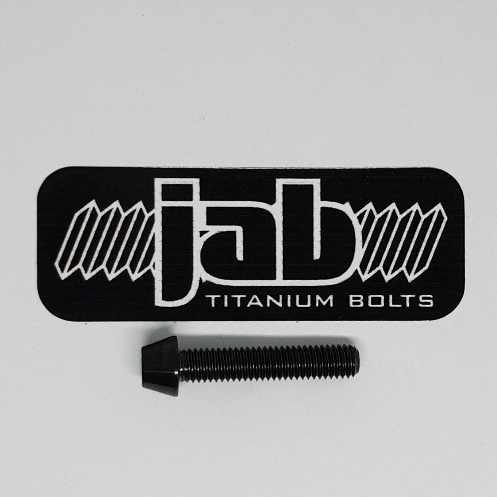 Titanium M5x25mm Tapered Head Bolt