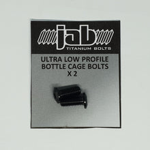 Load image into Gallery viewer, Titanium Ultra Low Profile Bottle Cage Bolts
