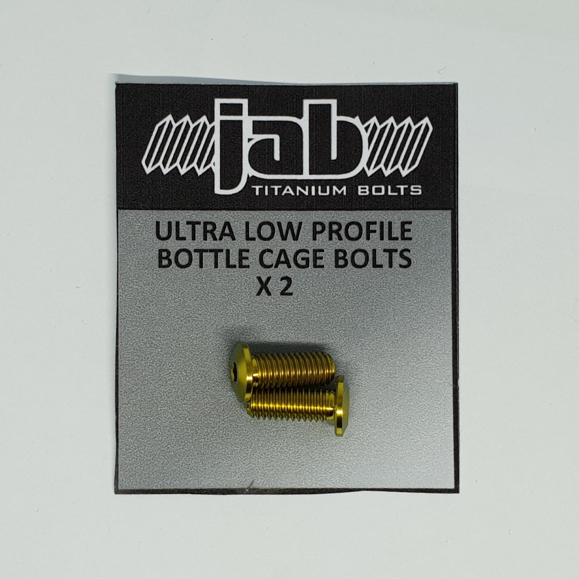 thumbnail image 2 of Oil Slick Titanium Water Bottle Cage Bolts - Low Profile M5x12mm (4-Pack) For Bikes 2 of 11