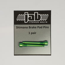 Load image into Gallery viewer, Shimano Titanium Brake Pad Pin Kit
