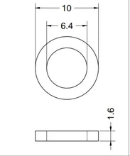 Load image into Gallery viewer, Titanium M6 Small Washer
