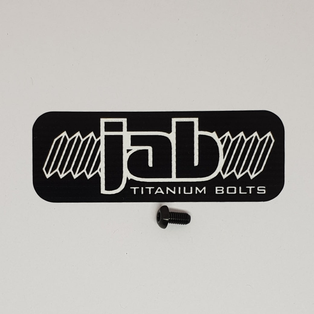 Titanium Button Head M3x10mm Bolt