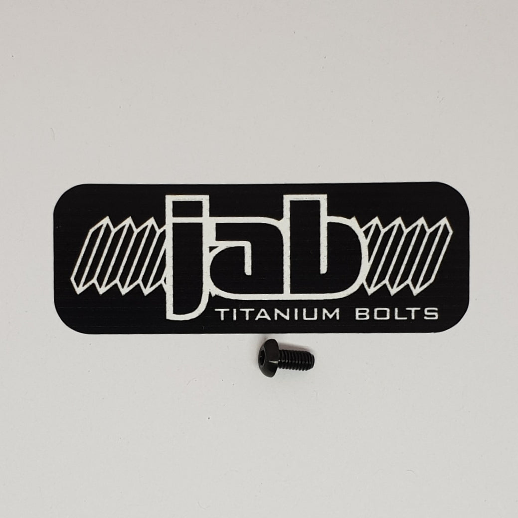 Titanium Button Head M3x6mm Bolt