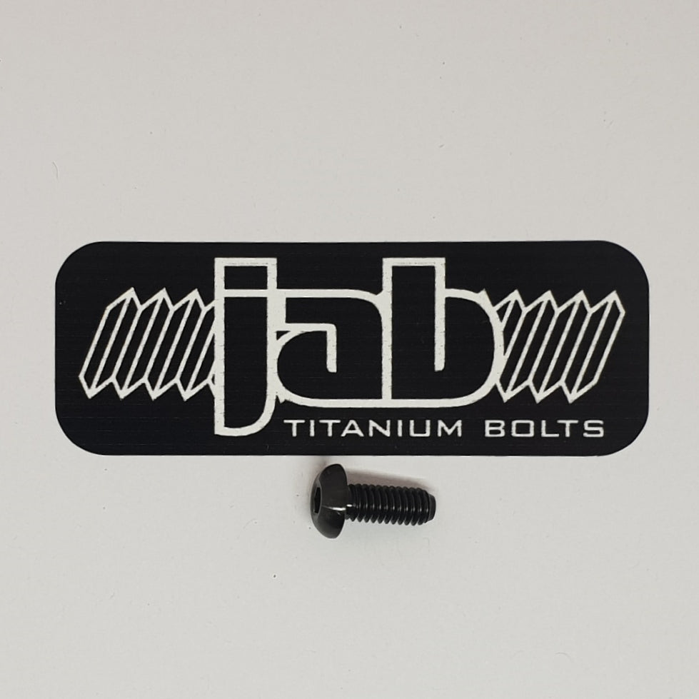 Titanium Button Head M4x8mm Bolt