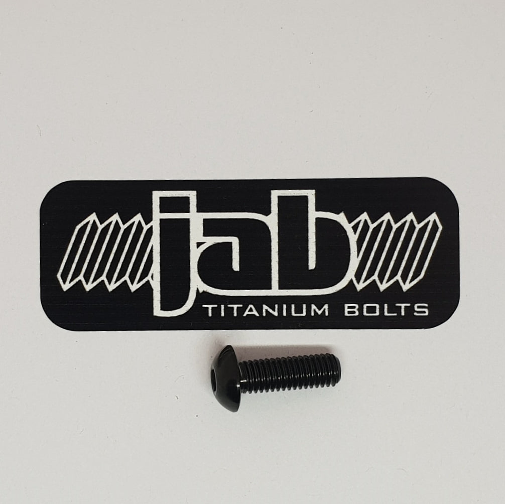 Titanium Button Head M5x15mm Bolt