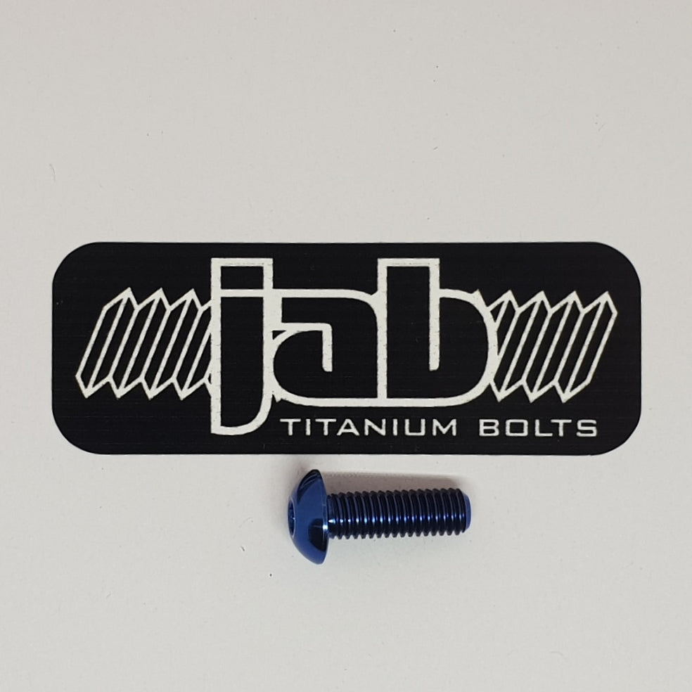 Titanium Button Head M5x15mm Bolt