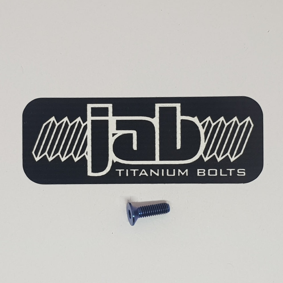 Titanium Countersunk M3x10mm Bolt