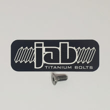 Load image into Gallery viewer, Titanium Countersunk M4x10mm Bolt
