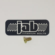 Load image into Gallery viewer, Titanium Countersunk M4x10mm Bolt
