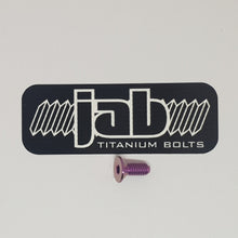 Load image into Gallery viewer, Titanium Countersunk M4x8mm Bolt
