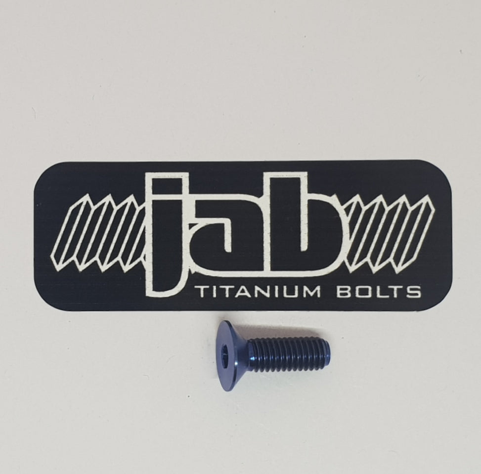 Titanium Countersunk M5x15mm Bolt