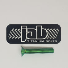 Load image into Gallery viewer, Titanium Countersunk M6x35mm Bolt
